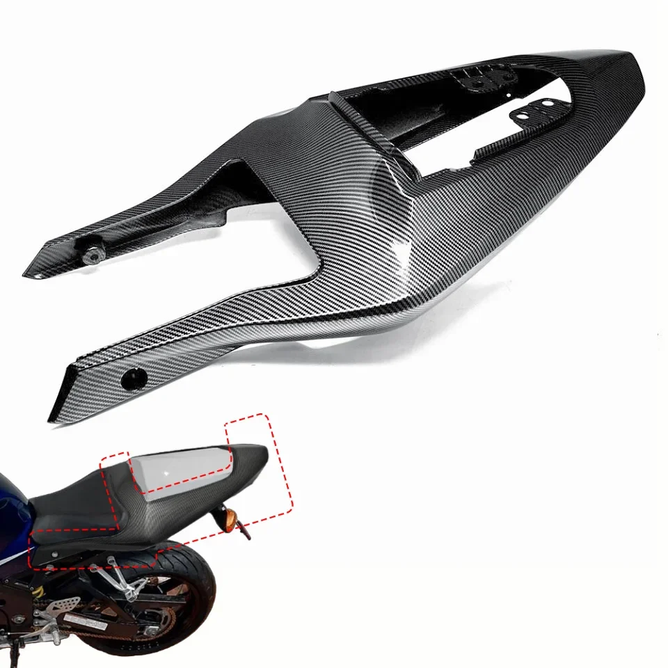 

Carbon Fiber Pattern Rear Upper Tail Seat Fairing Cover Cowl for suzuki gsxr gsx-r 1000 2003-04