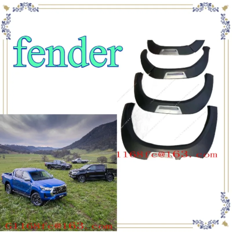 For 2023 Retrofit Paste Wheel Brow Fender Flare Pickup