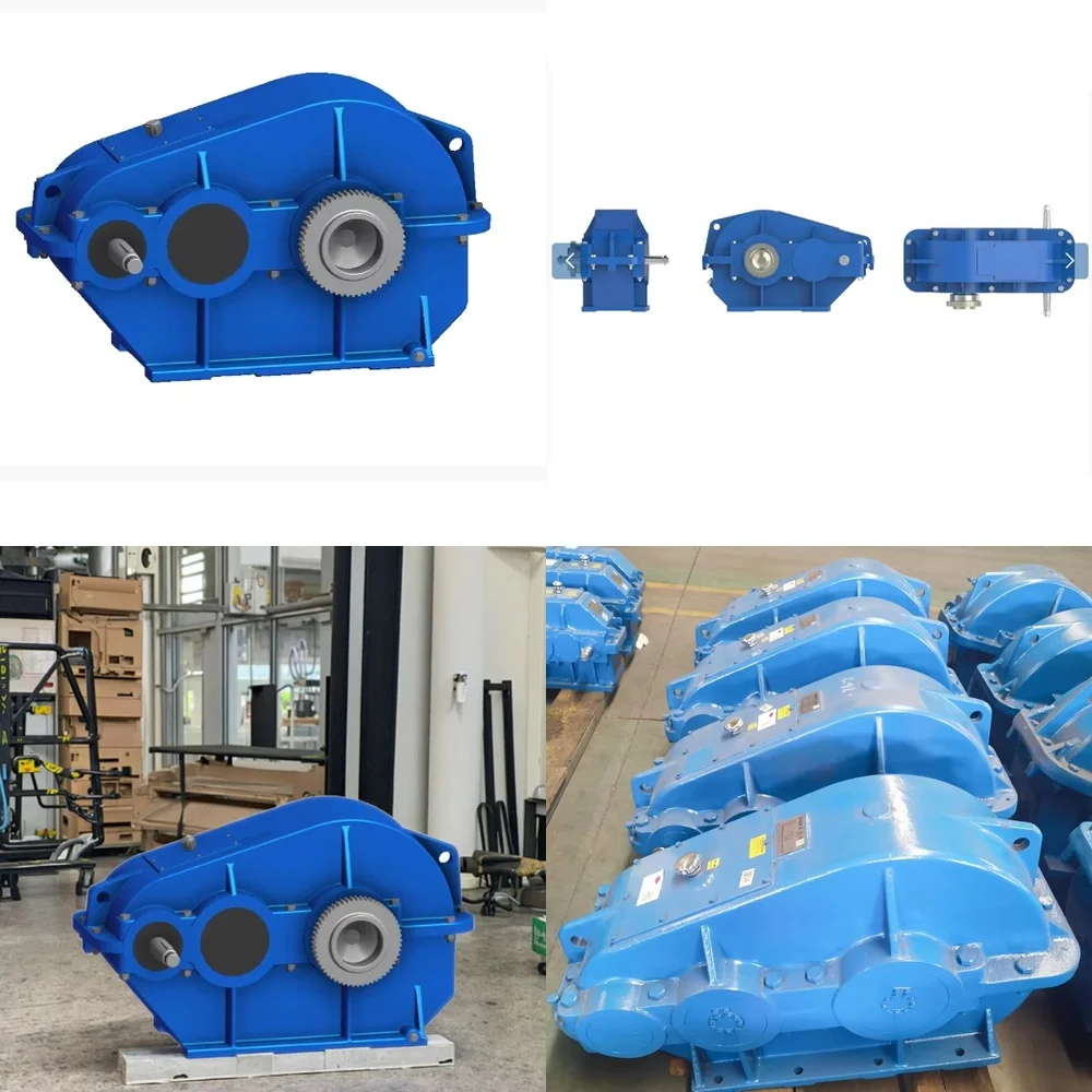 

JZQ Series Industrial Gear Reducer ZQ Cylindrical Bevel Gearbox for Construction Machinery Models 350 400 500 650