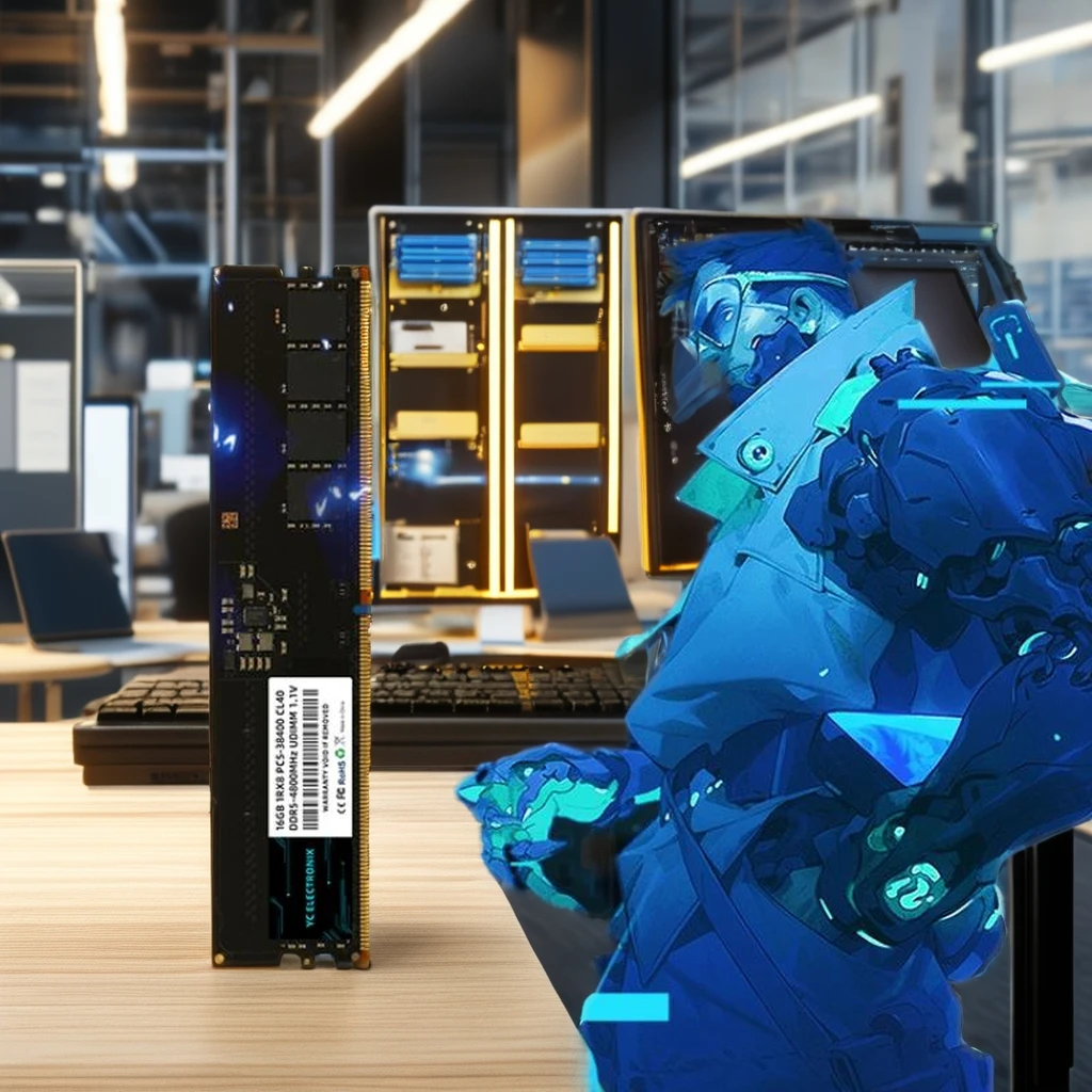 ذاكرة YC ELECTRONIX عالية السرعة لسطح المكتب DIMM DDR5 4800 5600 8GB 16GB