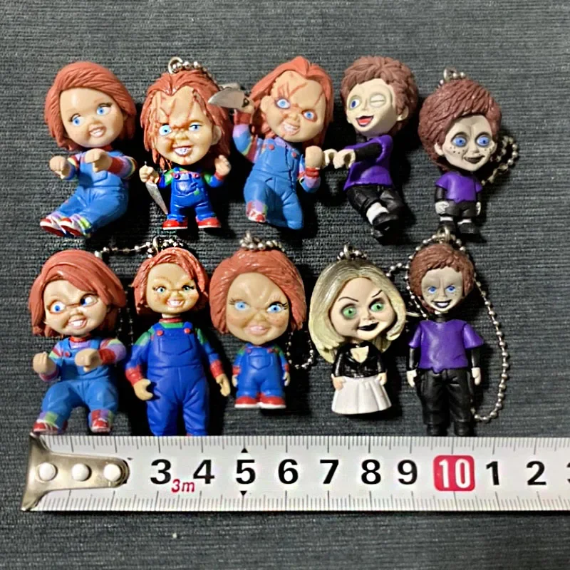 Childseplays Chucky Chuckeys Ghostse Bridese Doll Model Toy Movie Peripheral Children\'s Gifts Pendant Keychain