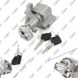 Motorcycle Ignition Switch Lock Key For Suzuki Address V125G V125S