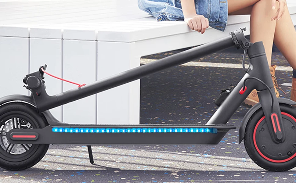 Wasserdicht Roller LED Streifen Für Xiaomi M365 1s Pro Pro2 MI3 Elektrische Roller Sicherheit Nachtlicht Taschenlampe Lampe Mehrere farbe – Detail 3