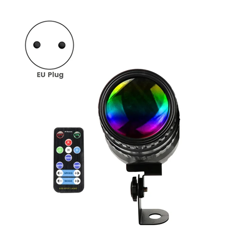 

4PCS 15W 4-In-1 Spot Lights RGBW LED Spotlights Remote Control Stage Lighting Effect Projector For Church Wedding-AU47