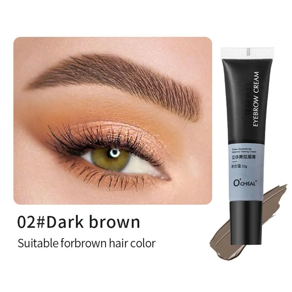 Crème teintée pour sourcils en 15 minutes, décoller les yeux, maquillage semi-continu, rapide, coronavirus, embaupour sourcils, gel G7H5