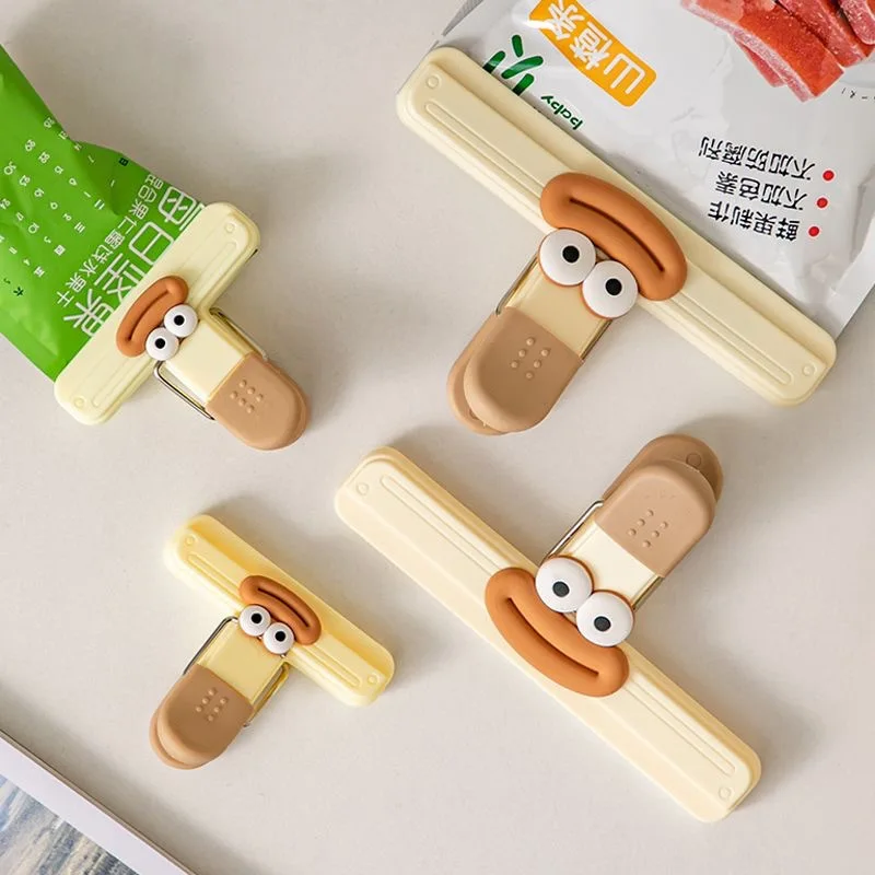 3 Stück versiegelte Dichtungsklammern, Lebensmittel-Dichtungsklammern, Frischhaltebeutel, Tee-Versiegelungsgeräte, Clips für Tee- und Snack-Versiegelungen