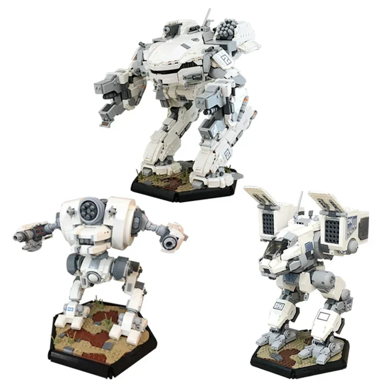 Modello militare cosmico Moc Mattoni da costruzione Imperatore Mech Warrior Tecnologia Blocchi modulari Regali Giocattoli di Natale Set fai da te Assemblaggio