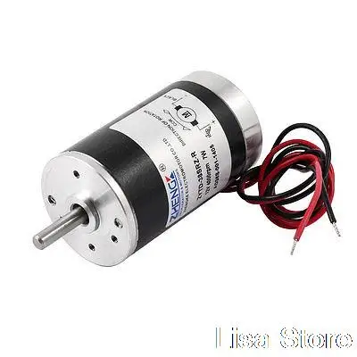 

12V 4000RPM Speed 7W Power 5mm Diameter Shaft Wired Connector Metal DC Motor