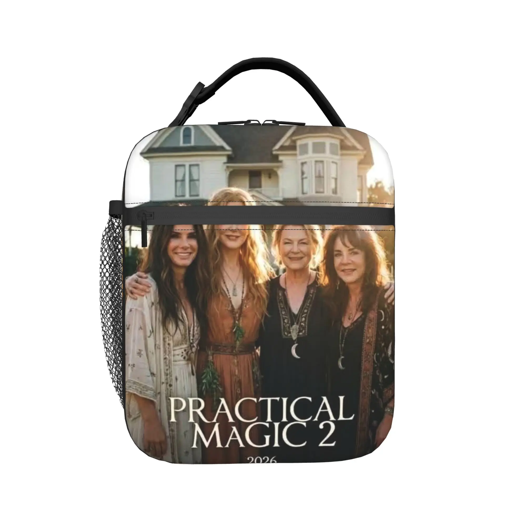 Practical Magic 2 Thermal Insulated Lunch Bag for Work  Portable Food Container Bags Men Women Thermal Cooler Lunch Boxes
