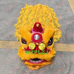 Lion Dance Costume 10-15 Age Child Student Play Game Party Halloween Sport Christmas Parade Folk Event Stage Mascot China