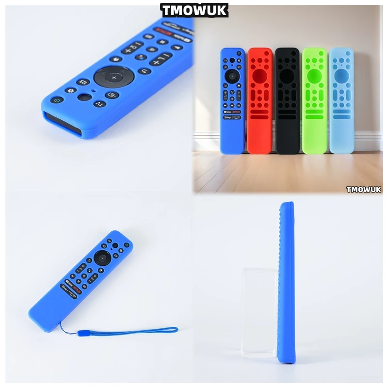 

For SONY RMF-TX800C TX800P TX800T Voice Remote TV Remote Control Silicone Protective Cover Case Shockproof Anti-drop Anti-scratc