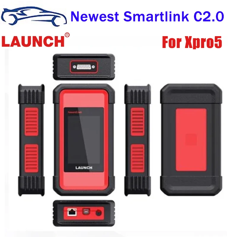 

SmartLink C V2.0 для Xpro5 Automotive OBD2 Scan HD3 Heavy Duty CAN FD DOIP для коммерческих транспортных средств Грузовик 24 В 12 В Диагностический инструмент