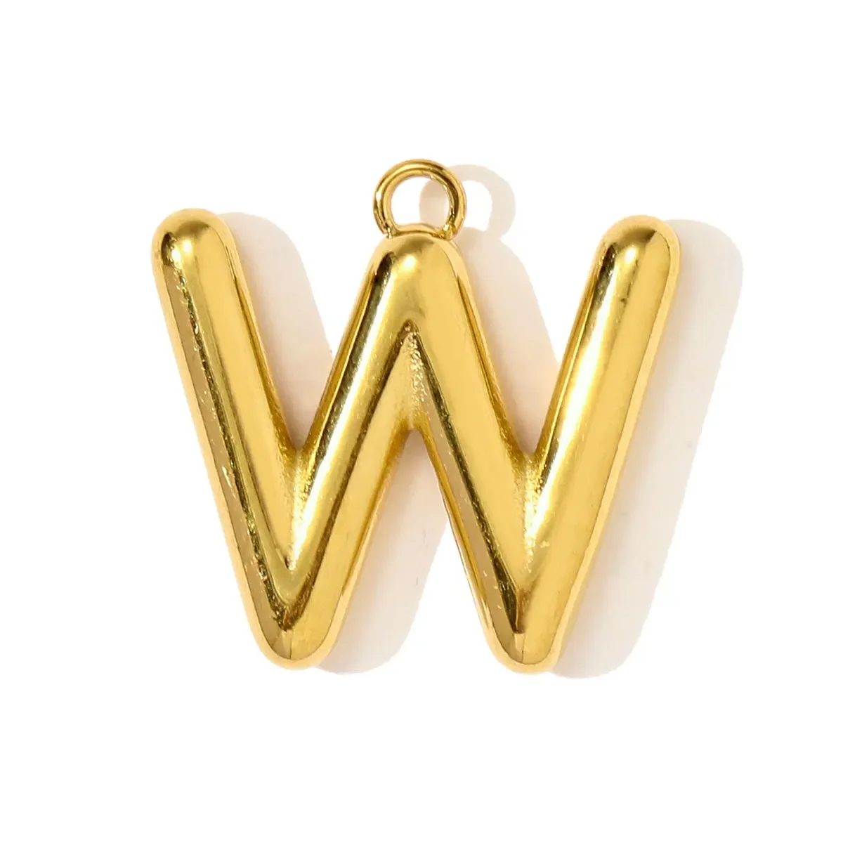 3 قطعة/الوحدة الفولاذ المقاوم للصدأ الأولي الإنجليزية ألفانت قلادة المعلقات رأس المال اسم الرسالة DIY القرط سحر امرأة المجوهرات بالجملة #3