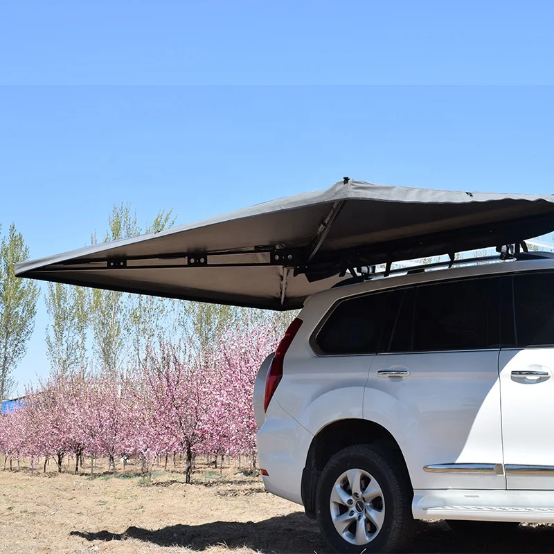 اكسسوارات السيارات 4x4 مظلة قائمة بذاتها 270 درجة مع غرفة الملحق