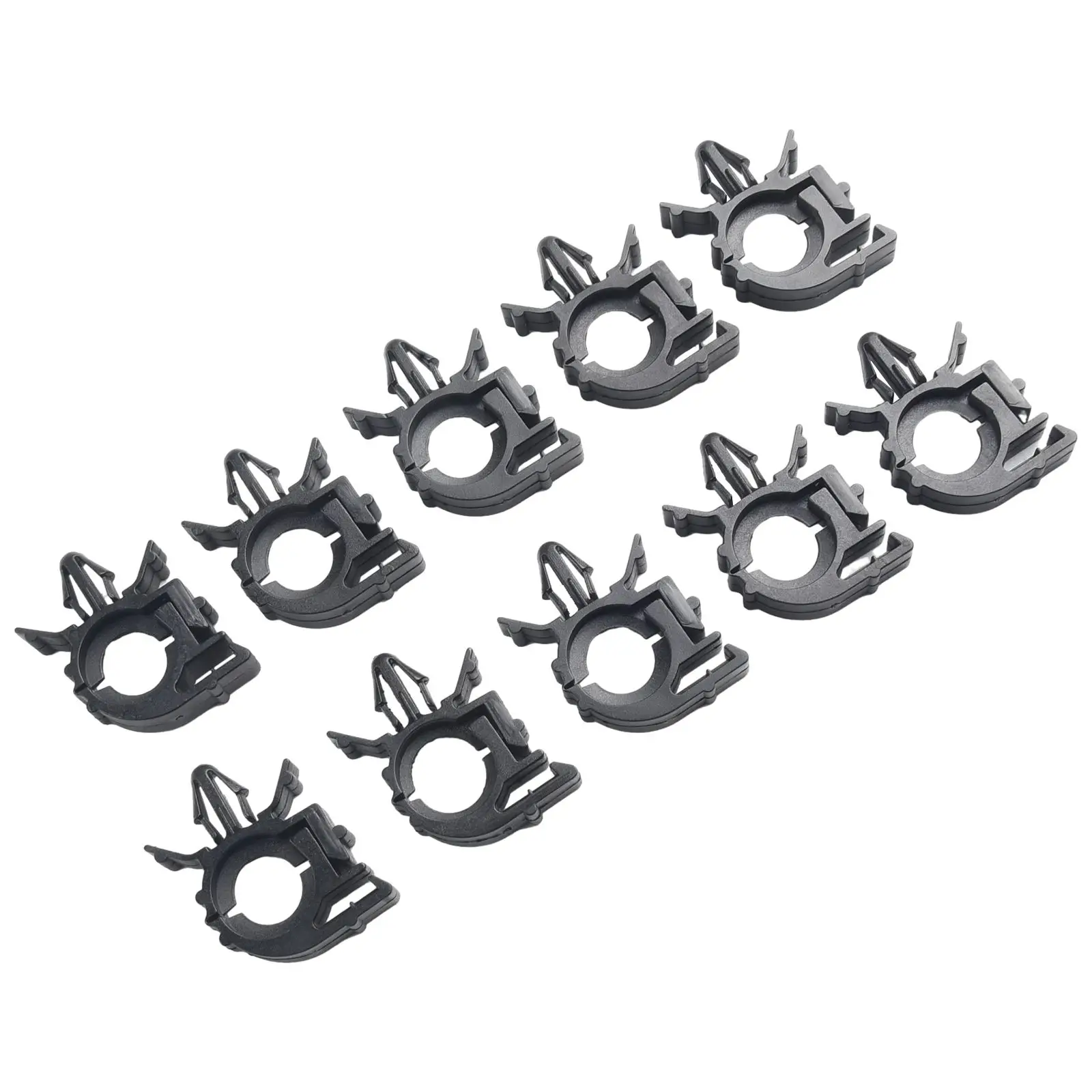 Quick Installation Car Wiring Harness Fastener 10pcs Auto Route Fixed Clips Cable Clamp and Wear resistant Quick