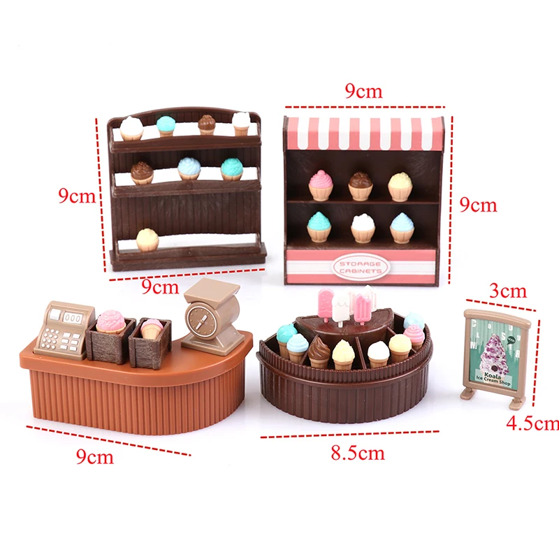 

1:12 Dollhouse Miniture Furniture Dolls Household Items Girl DIY Role Play Toy Decoration Accessories