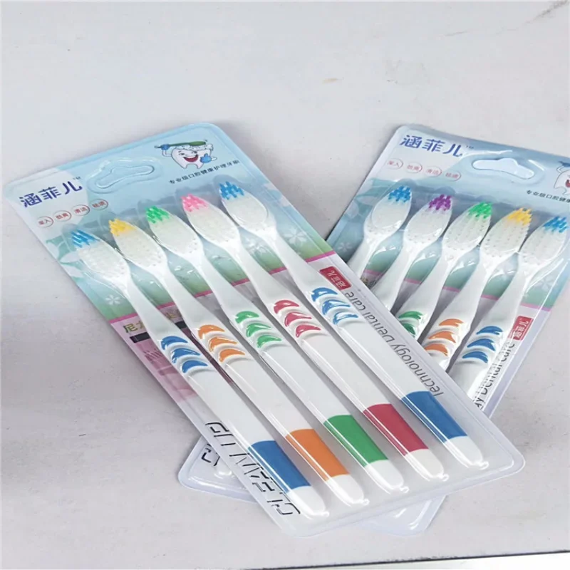 10pcs Ultra Soft Bamboo Charcoal Nano Toothbrush Tooth Brush Oral Health Care New Brush images - 6