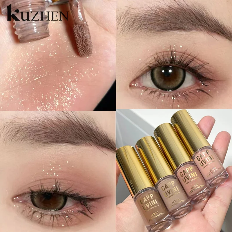 브라운 글리터 리퀴드 아이섀도우 스틱 컨투어 블러쉬 피그먼트 파인 쉬머 매트 내추럴 치크 밀크 커피 섀도우 크림 아이 메이크업