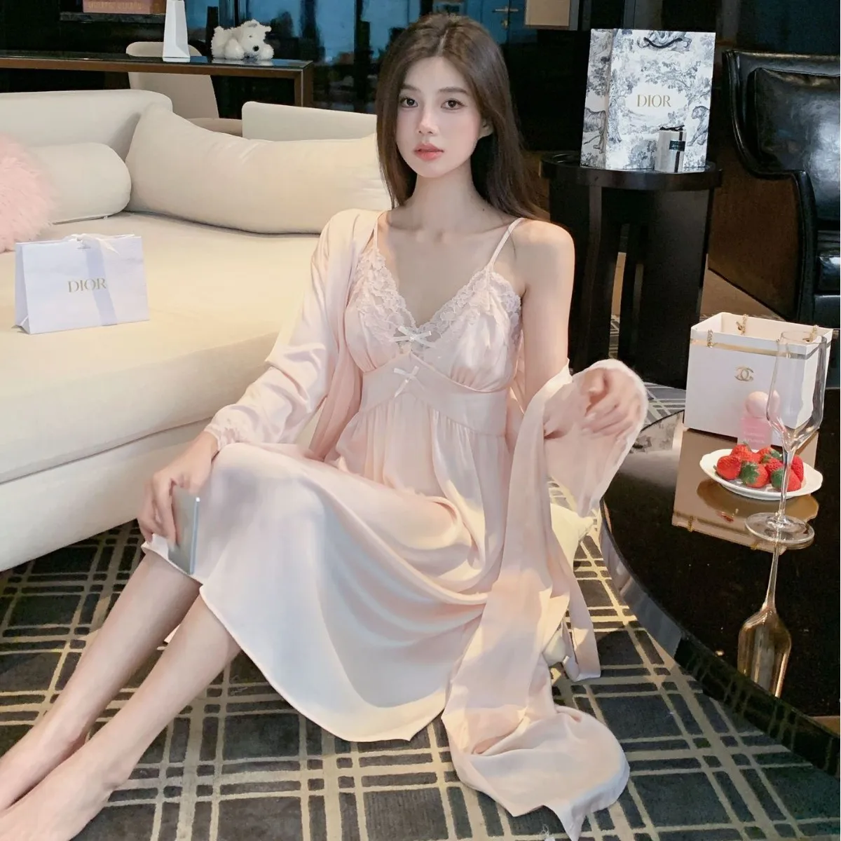 bride-robe-set-women-bathrobe-gown-sexy-lace-nightwear-wedding-kimono-sleepwear-nightgown-suit-spring-summer-lady-loungewear