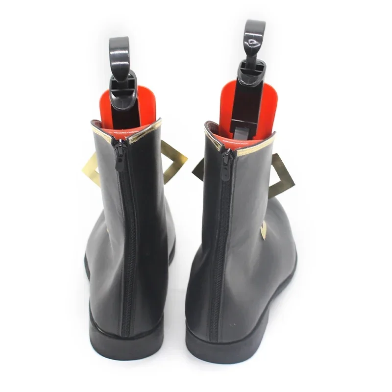 لعبة Genshin Impact Madame Ping أحذية كوسبلاي للهالوين كرنفال أحذية PU أحذية كوسبلاي مصنوعة حسب الطلب