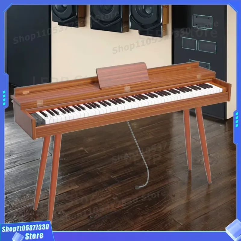 88 Key Digital Piano Weighted Hammer Action Touch Sensitive Electronic Keyboard Full Size Instrument for Beginners Home