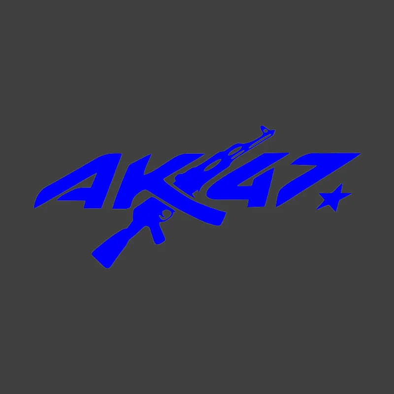 Personalized Creative AK-47 Car Stickers, Body Bumpers, Car Windows, Motorcycles, Laptops, Walls, Vinyl Film Stickers - view 3