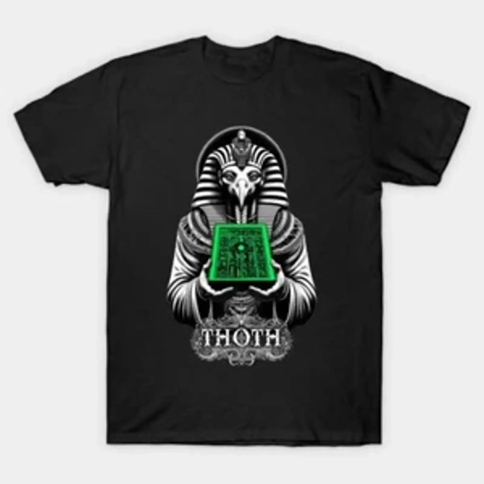 The Emerald Tablet Of Thoth T Shirt S 5XL Fast Shipping vintage Washed Stretched streetwear Soft fashion graphic Breathable