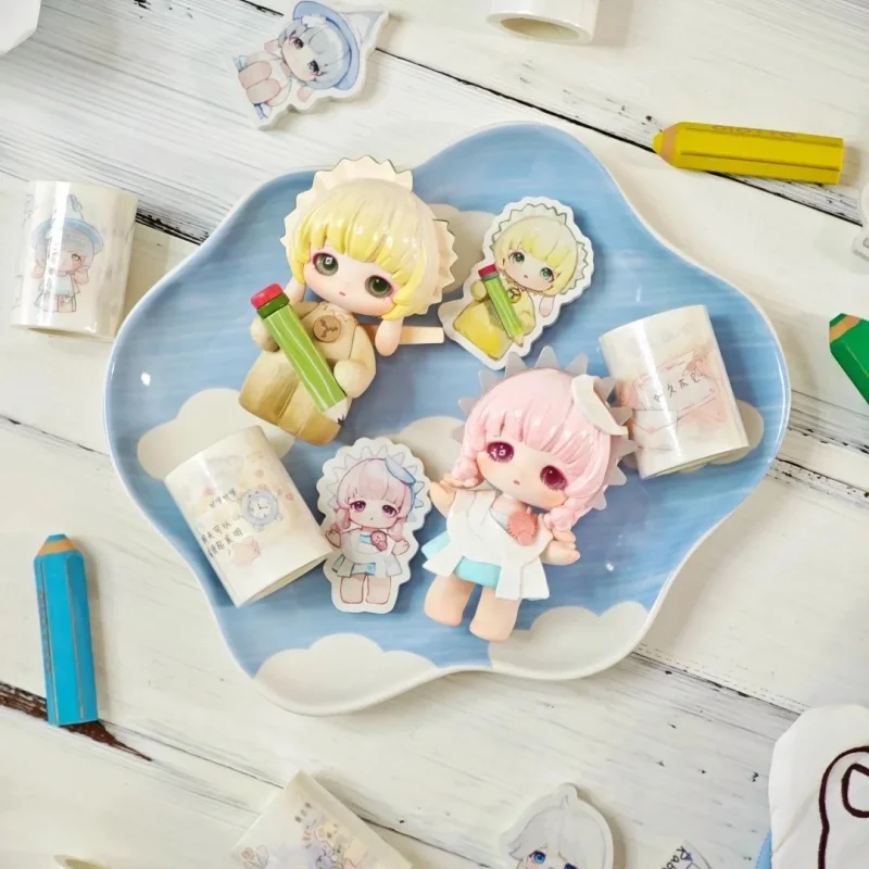 Neue Original Rabeea Briefpapier Traum Sammlung Blind Box 2. Generation Flut Action Figur Spielzeug Puppe Schmuck Netter Junge Mädchen Geschenk