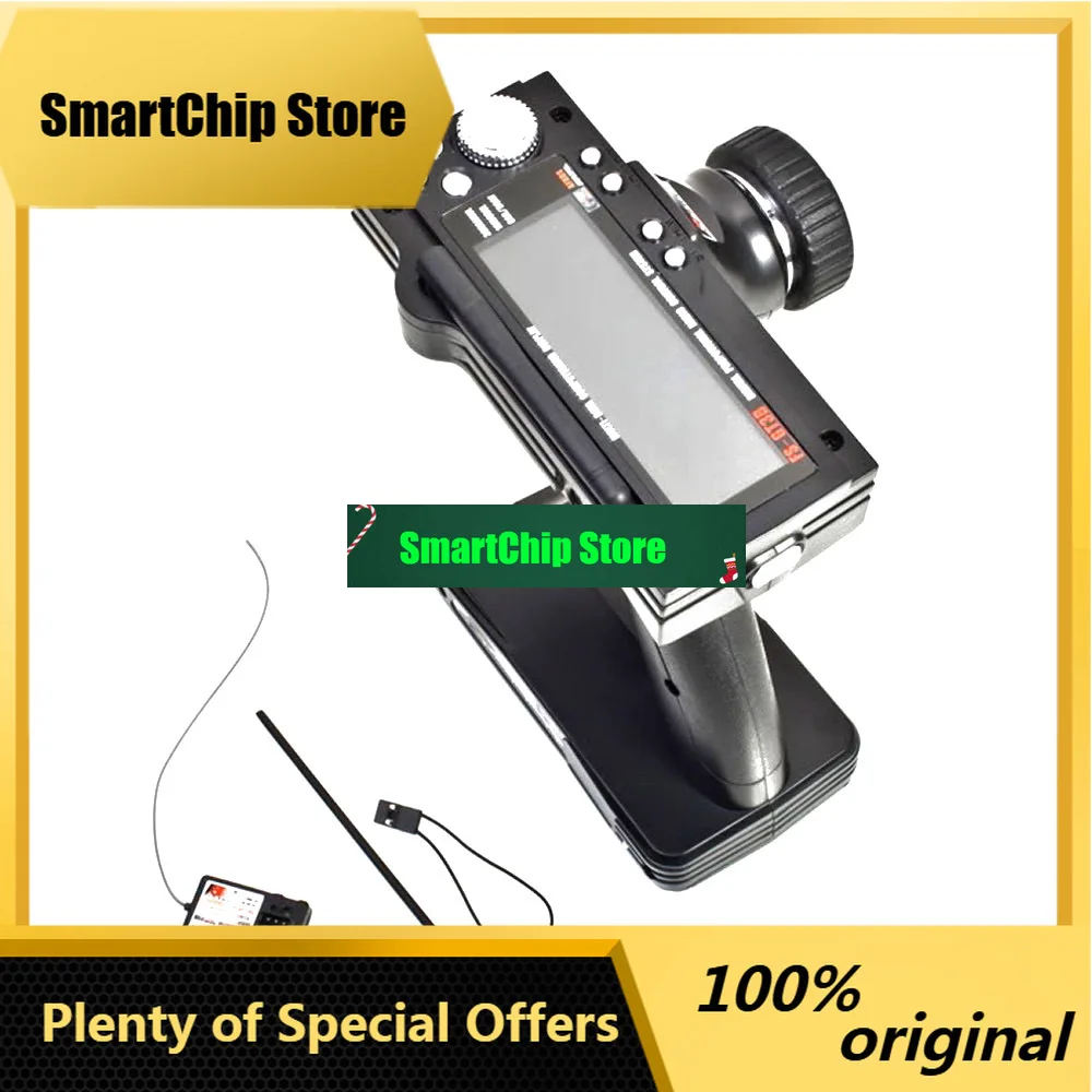 SmCpHigh-quality Flysky FS GT3B FS-GT3B 2.4G 3ch RC System Gun Remote Control Transmitter & Receiver For RC Car RC Boat