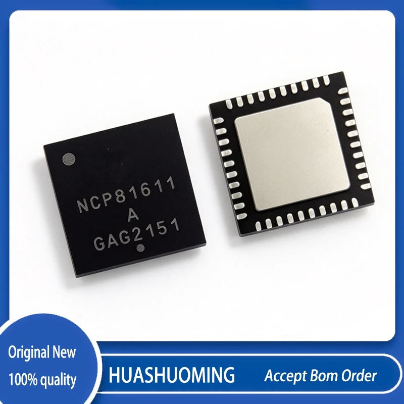 10Pcs/Lot  NCP81611AMMNTXG  NCP81611AMNTXG NCP81611A  QFN-40