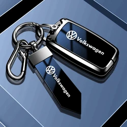 Zinc Alloy Car Key Case Full Cover Protection Shell For Volkswagen VW Polo Bora Beetle Tiguan Passat B5 B6 B7 Golf EOS Scirocco