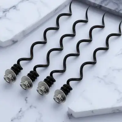 

4 шт., металлическая спиральная бита, сменный штопор, спиральная часть для открывалки для бутылок вина, ремонтный комплект, комплект открывалки для вина