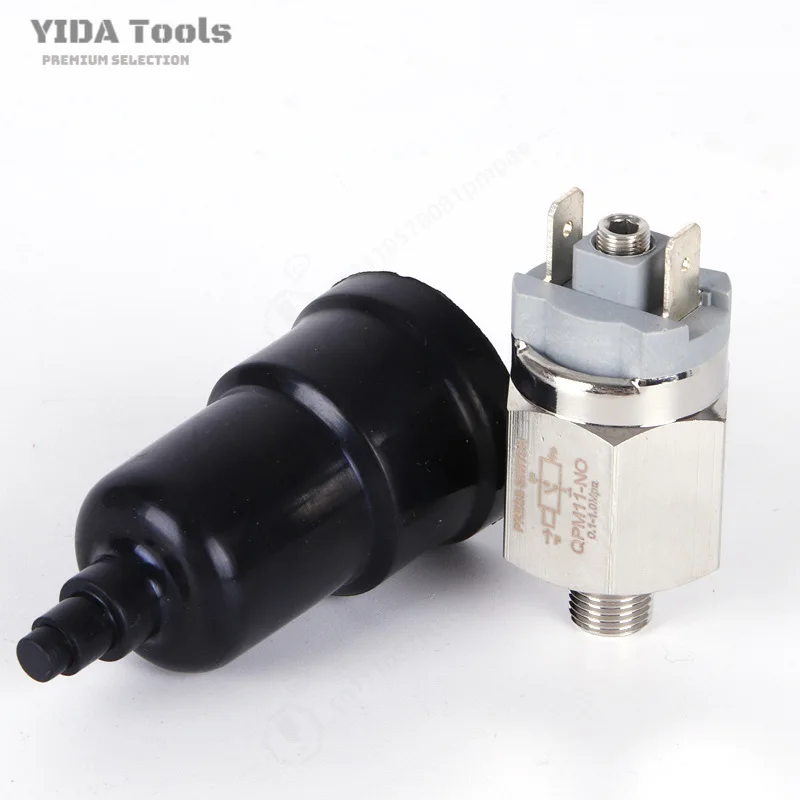 YIDA QPM11-NO QPM11-NC Adjustable Diaphragm Air Pressure Switch Pneumatic Controller 0.1-1MPa 1/4 1/8 Inch