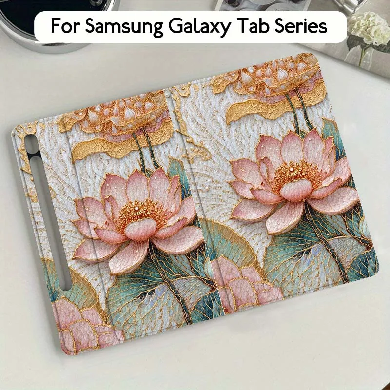 

Sunflower Flowers Art Popular For Samsung Galaxy Tab S10 S9 S8 S7 FE Lite Soft Flexible Support Tablet Case Gift