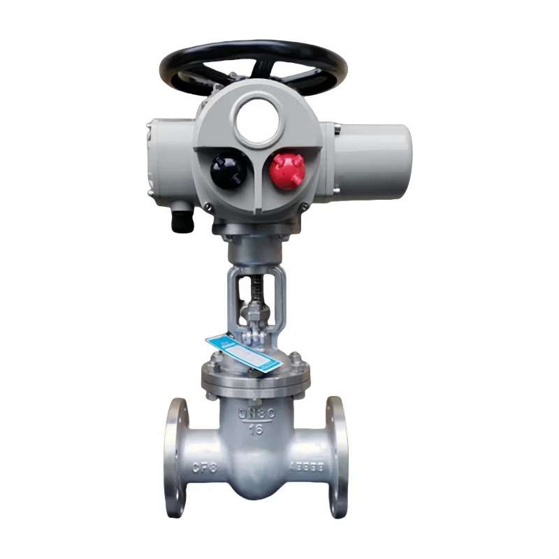 DN150 Electric Cast Steel Hard Seal Flange Gate Valve Multi-Turn Steam High Temperature High Pressure Flow Regulation