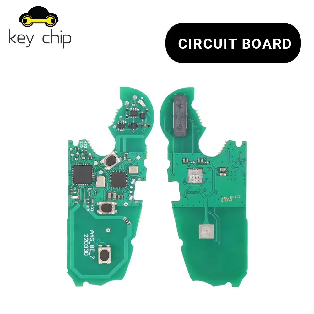 For Audi A1 Q3 8X0837220D 434Mhz ASK 8X0837220 Flip Remote Key 48 CHIP 3 buttons 2011 2010 2009 2008 2007 2012 2013