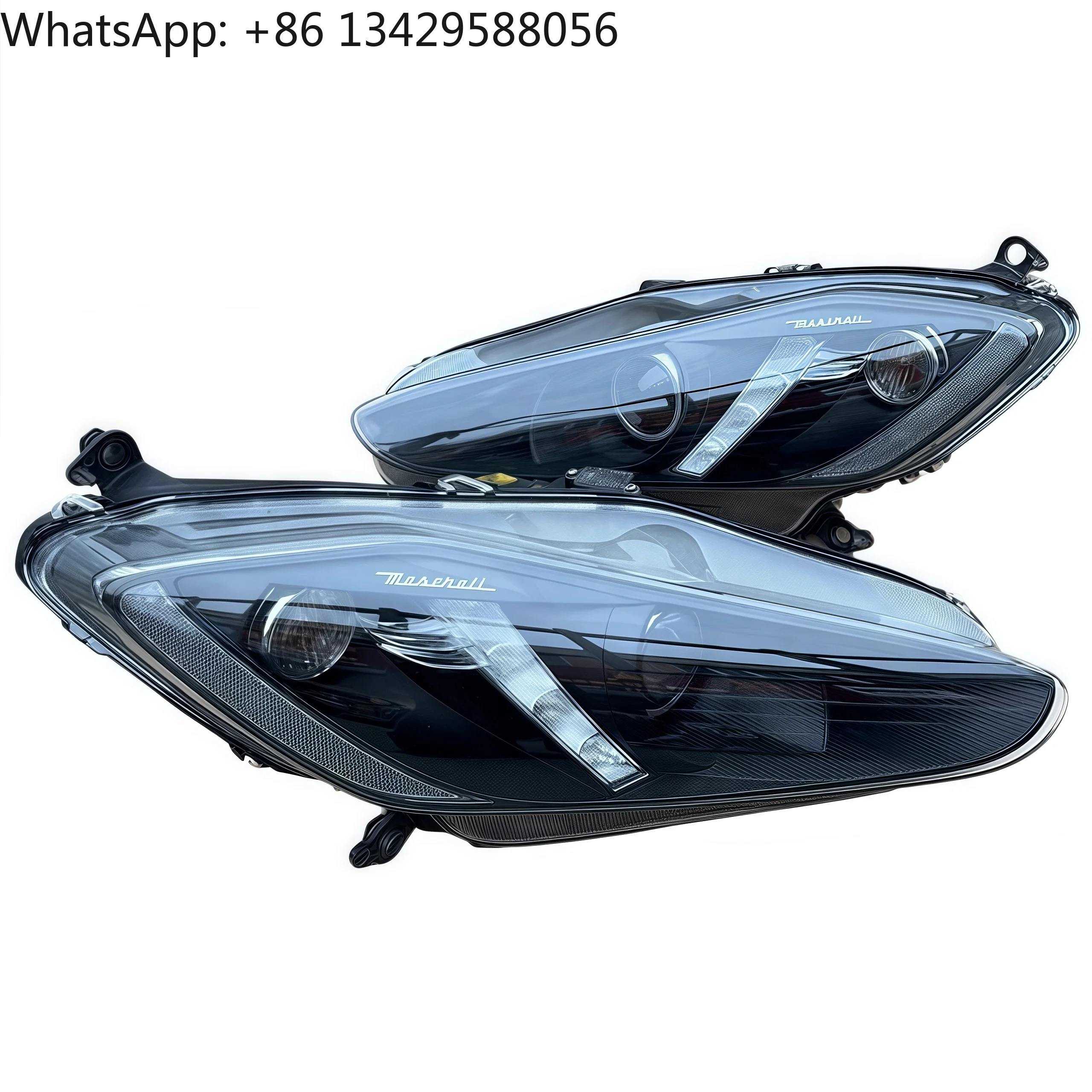 

For Maserati GT Headlights GranTurismo Headlights Bumper Assembly Grille Non-destructive Installation Upgraded Surrounding