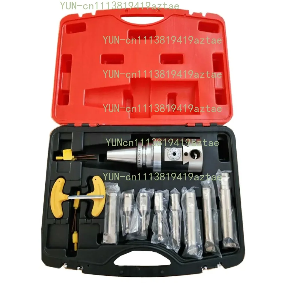 High Precision Fine Boing Kit BT40 Head Set with 1 Boring Head and 8 Bars Machine Tools Accessories