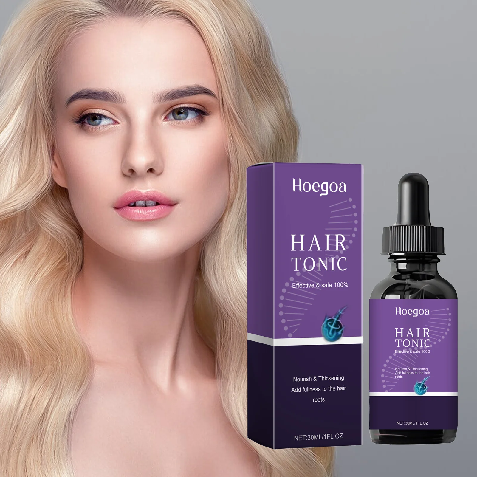 Haarwachstumsessenz – nährt die Kopfhaut, stärkt die Haarwurzel, reduziert Reizbarkeit, 30 ml Haarpflegeessenz für Männer und Frauen