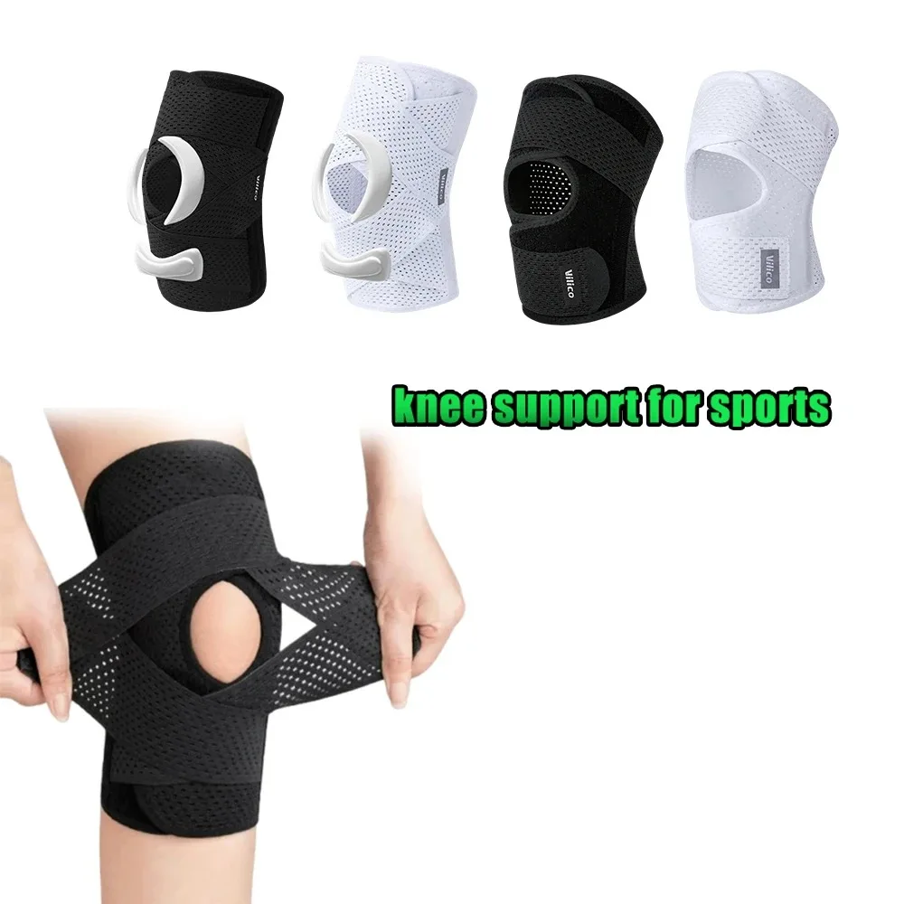 Sommerliche, dünne Outdoor-Sport-Knieschoner für Herren und Damen, geeignet für Basketball, Laufen, Wandern, Alltagssport, Knieschutz