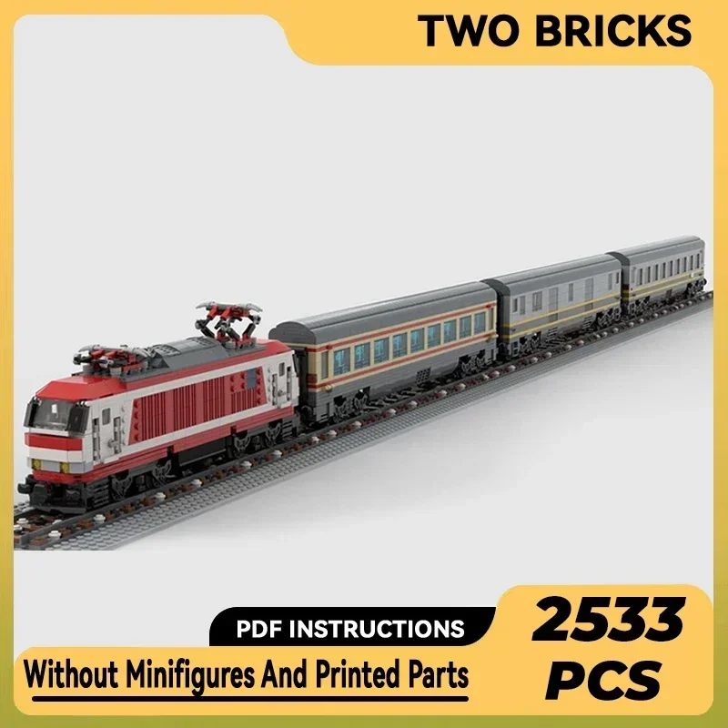 City Vehicle Model Moc Building Bricks EC Colosseum Train Technology Modular Blocks Gifts Christmas Toys DIY Sets Assembly