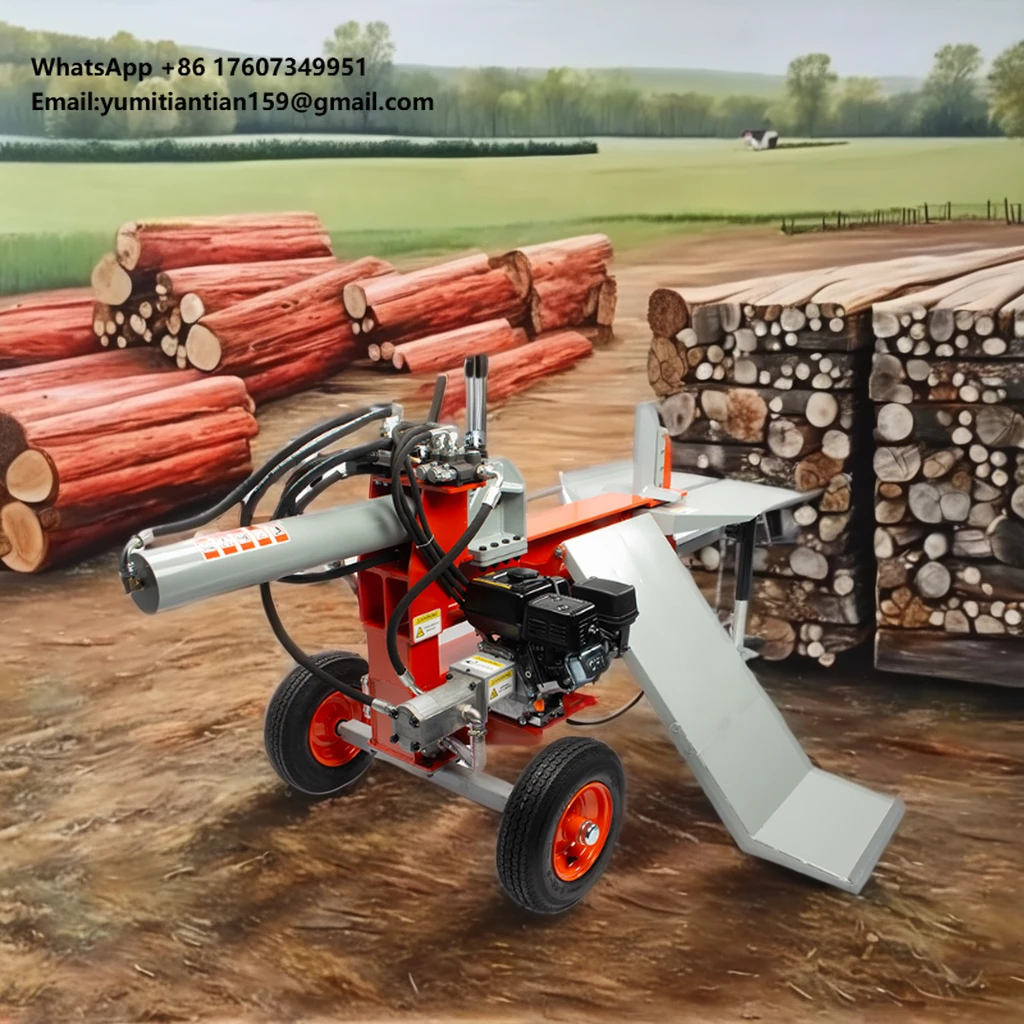 Hot Sale Factory Price 28 Ton Quick Cutting Machine Kinetic Log Splitter Hydraulic Wood Log Splitter