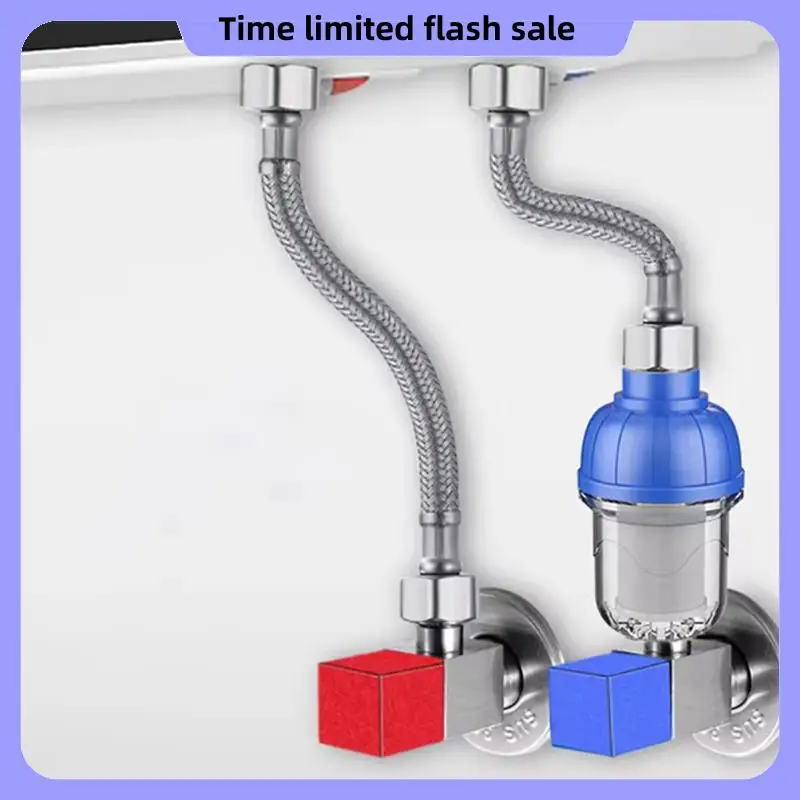 

A40T 2 шт. садовый смеситель с предварительным фильтром, многоразовый, нержавеющая сталь 316, для Steelkitchen, ванной комнаты, унитаза, фильтр