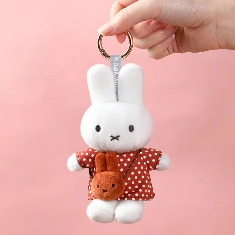 Echte Miffy Mysterious Box Travel Series Blind Box Schlüsselanhänger Puppenspielzeug Ornament Weihnachtsgeschenk Spielzeug