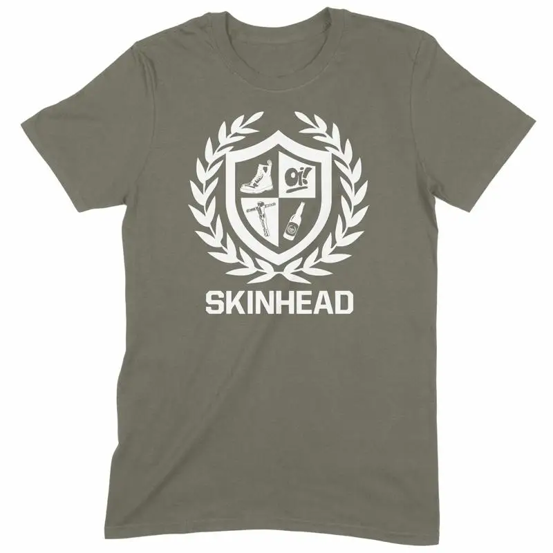 Męska koszulka Skinhead Crest