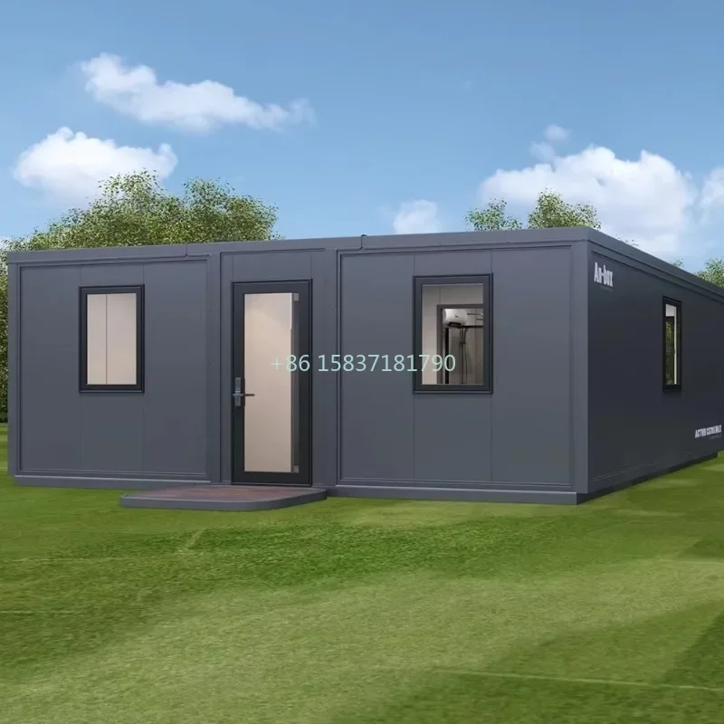 Factory Selling Container House Popular 20FT Folding Tiny Home Container Prefabricated Expandable Container House for Australia