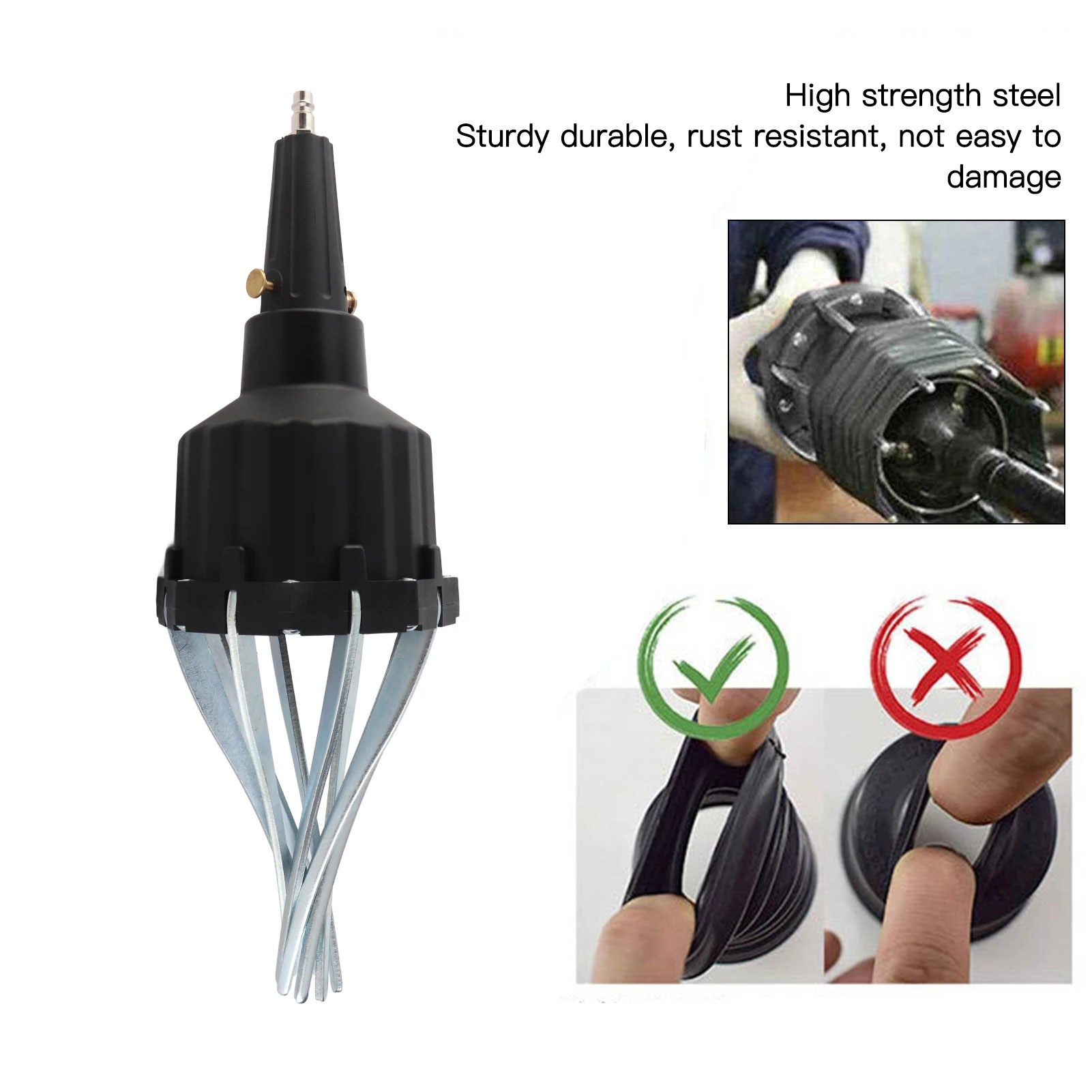 السيرة الذاتية المشتركة التمهيد أداة التثبيت الهوائية 72 ‐ 130psi العالمي محرك رمح CV التمهيد المتوسع CV المشترك التمهيد تثبيت أداة إزالة الصواميل #6