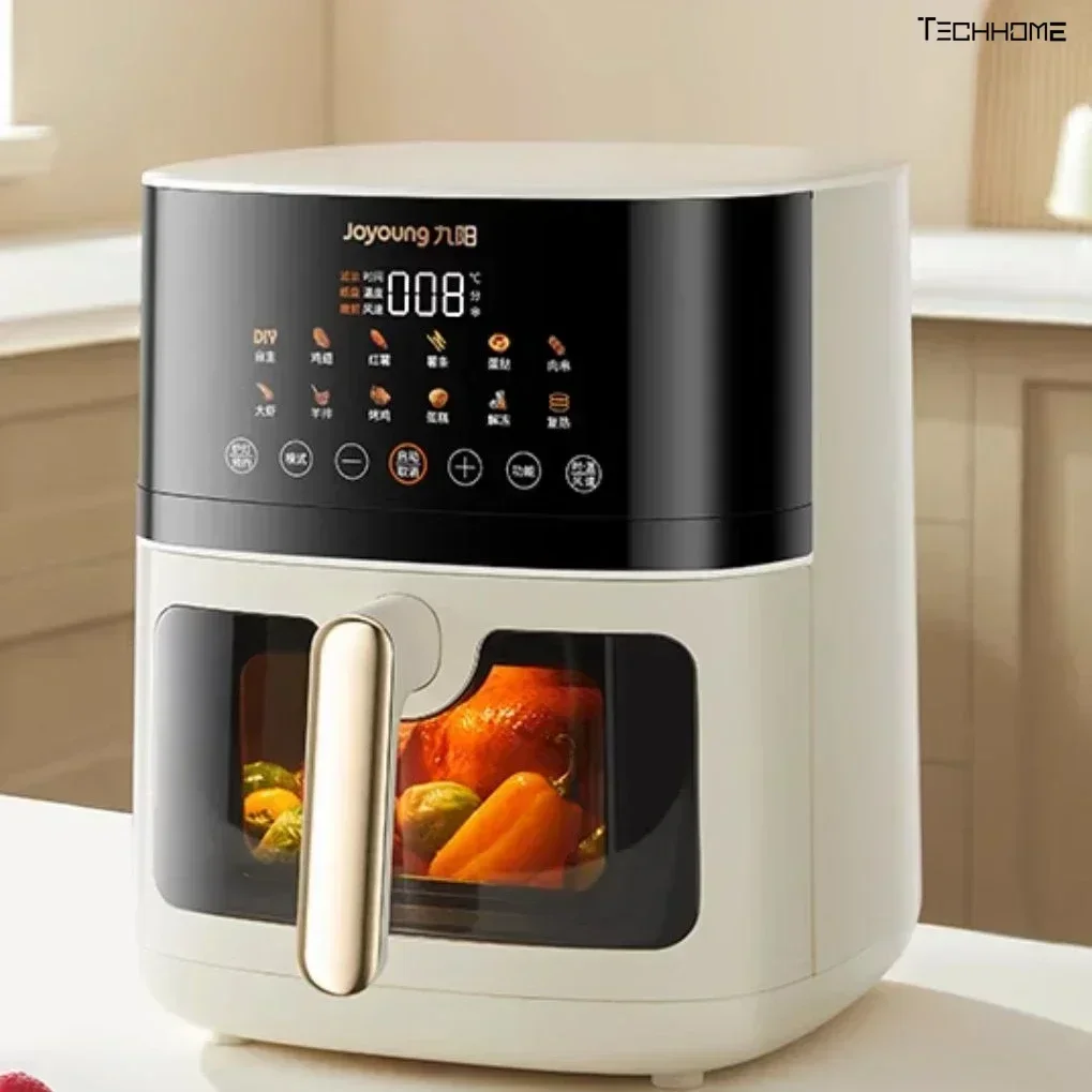 Fully Automatic Up and Down Heating Air Fry Pot New Home electric fryer , Large Capacity, and Multifunctional Oven