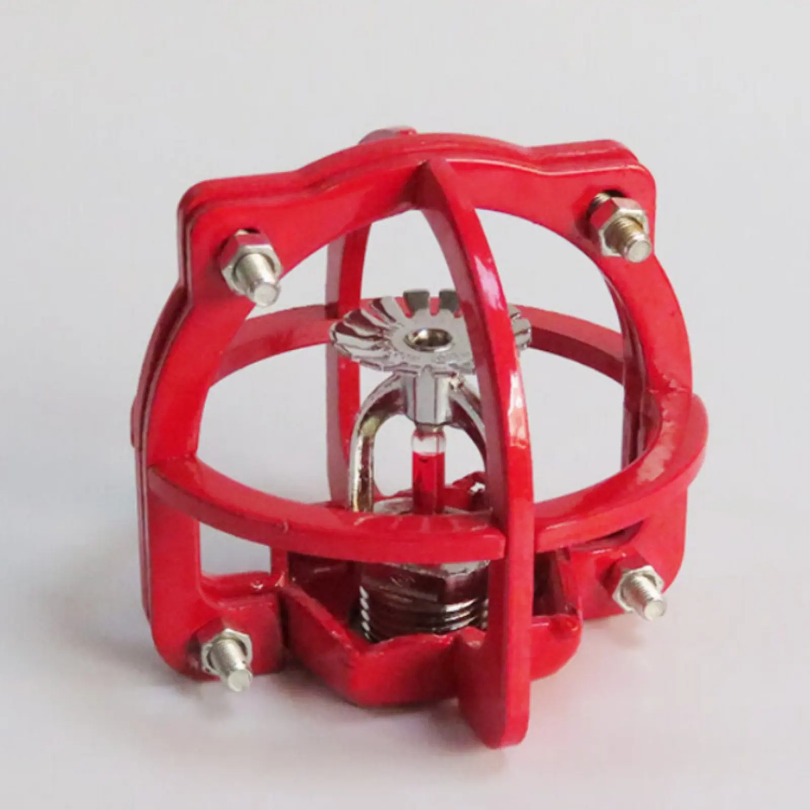 

Fire Sprinkler Head Guard Collision Avoidance Sprinkler Head Protector Sturdy Duty Rustproof for School