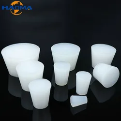 1/2/3/5Pcs Solid Silicone Stopper Conical Rubber Plugs Sealing For Electroplating Oxidation Shielding Powder Coating Cover